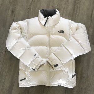 White North Face jacket 700 series